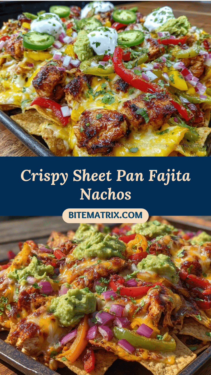 crispy sheet pan fajita nachos recipe