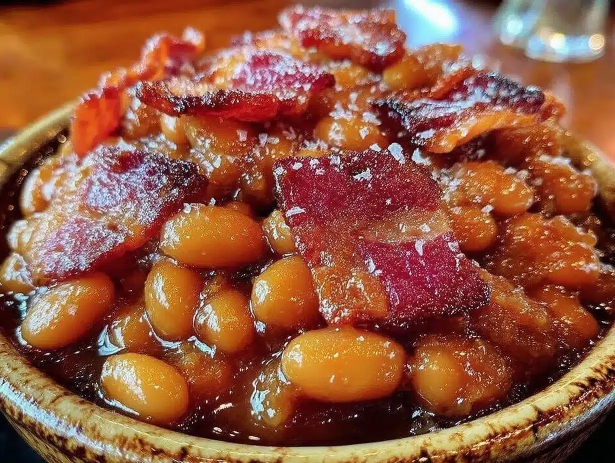 crockpot brown sugar baked beans preparation steps