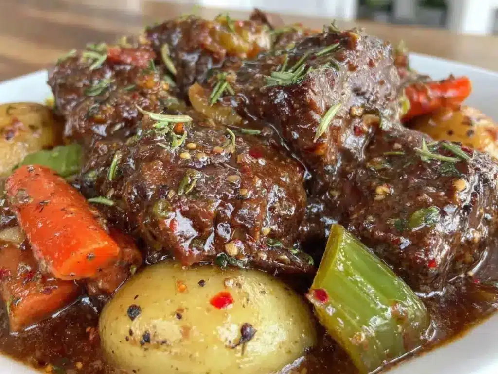 dutch oven beef stew - featured image