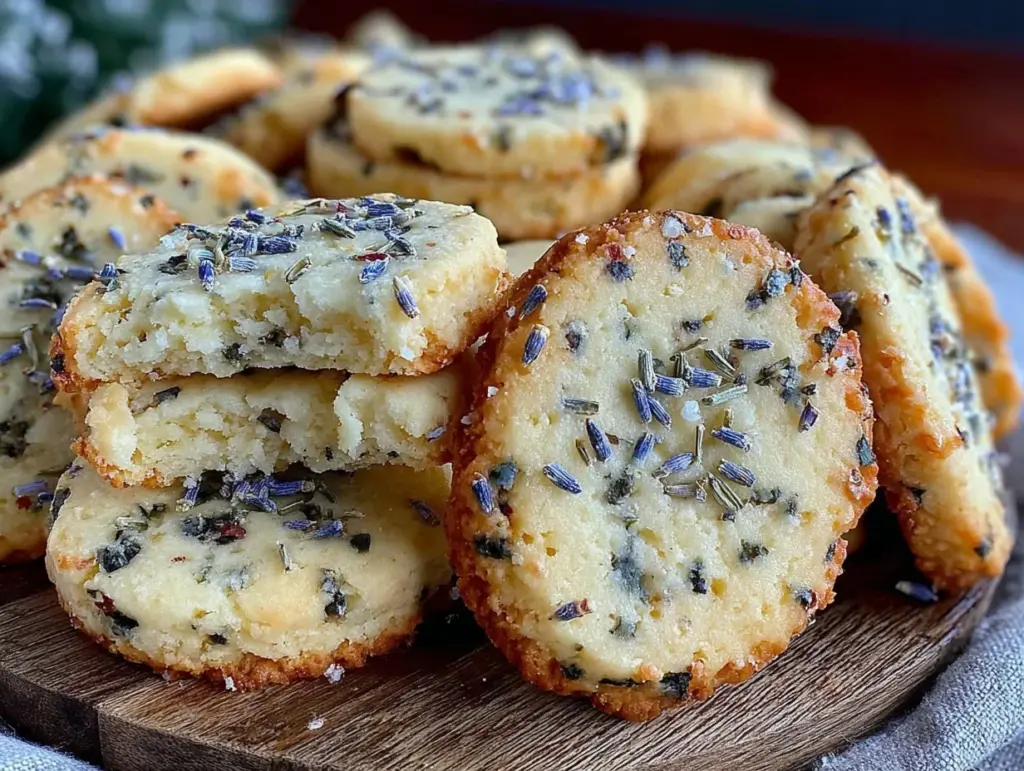 Earl Grey lavender shortbread cookies - featured image