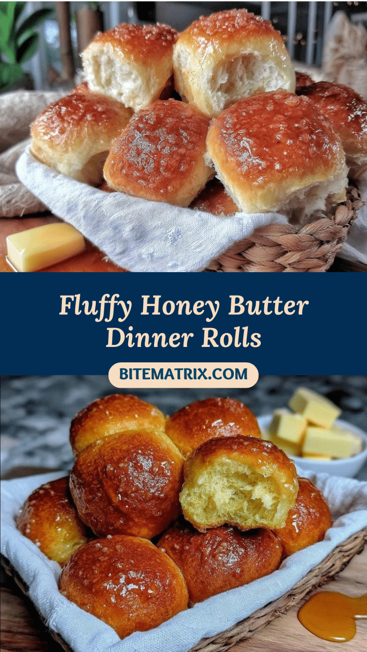 fluffy honey butter dinner rolls recipe
