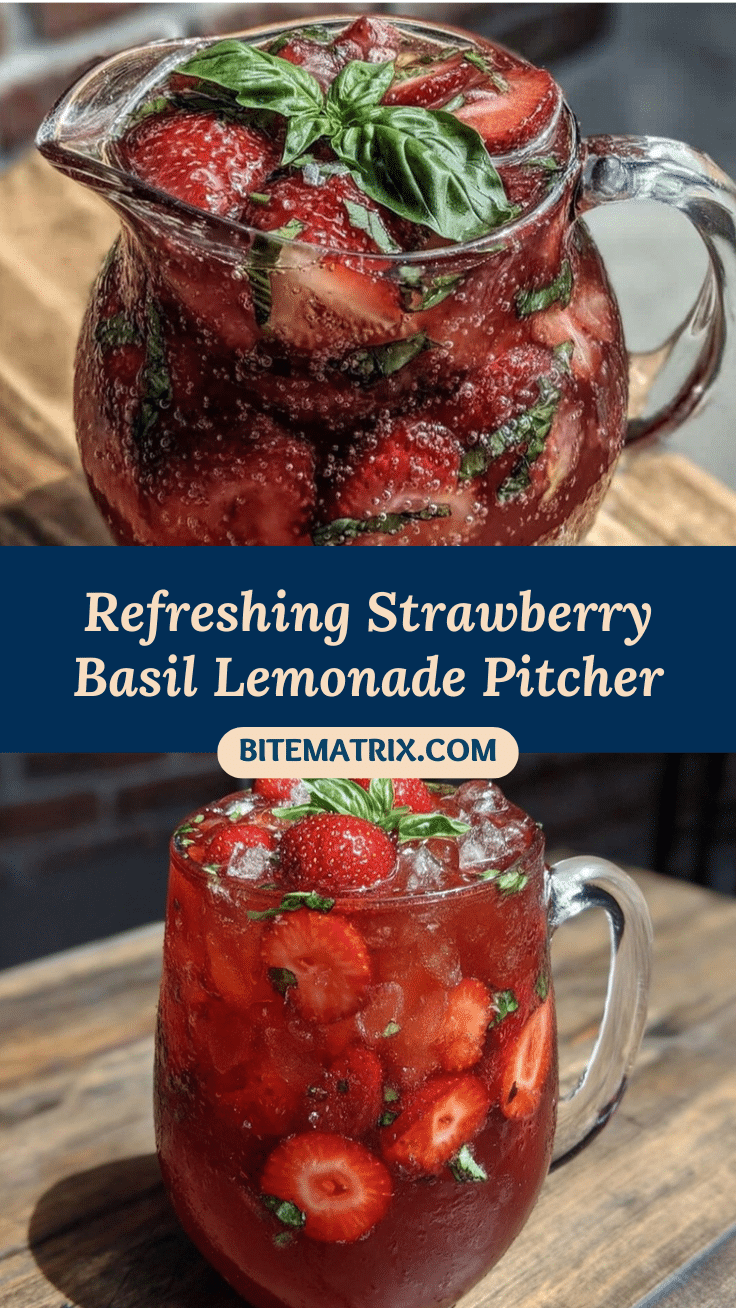 fresh strawberry basil lemonade recipe