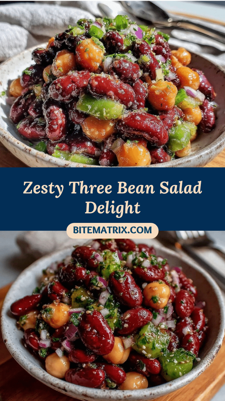 fresh three bean salad recipe