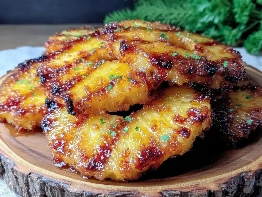 grilled pineapple recipe - featured image
