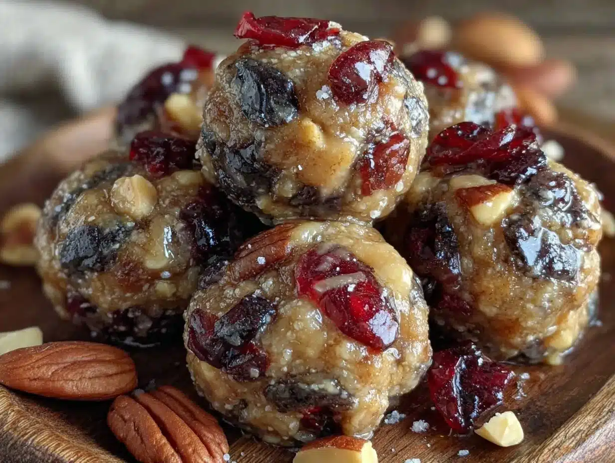 healthy trail mix energy bites preparation steps