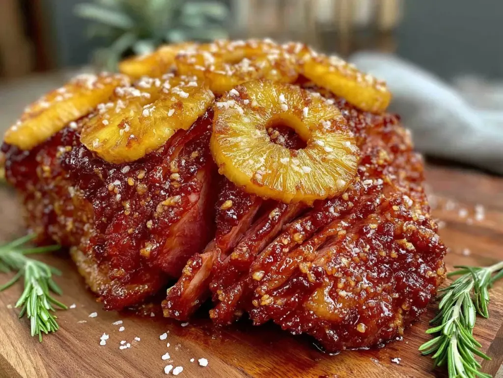 honey glazed ham recipe - featured image