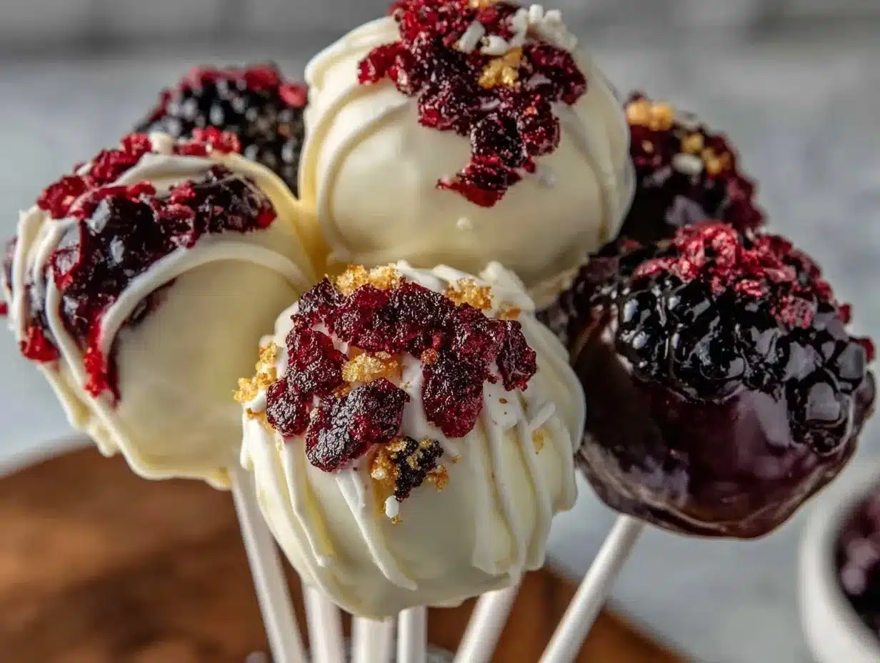 individual graduation cake pops preparation steps