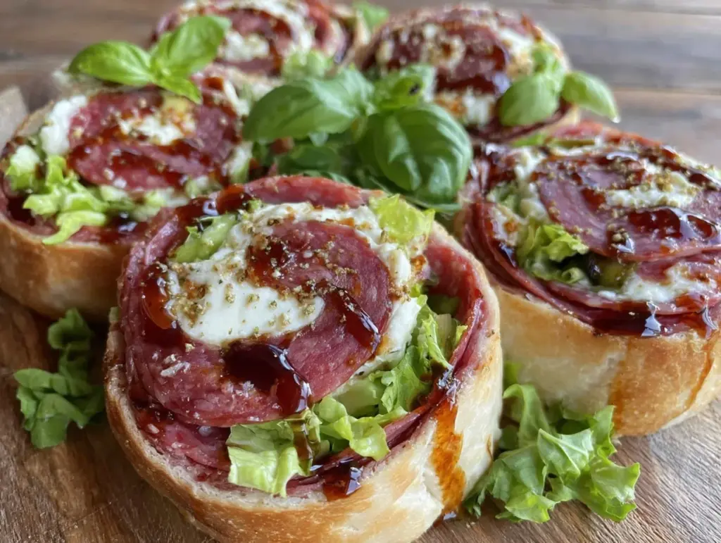 Italian sub pinwheels - featured image