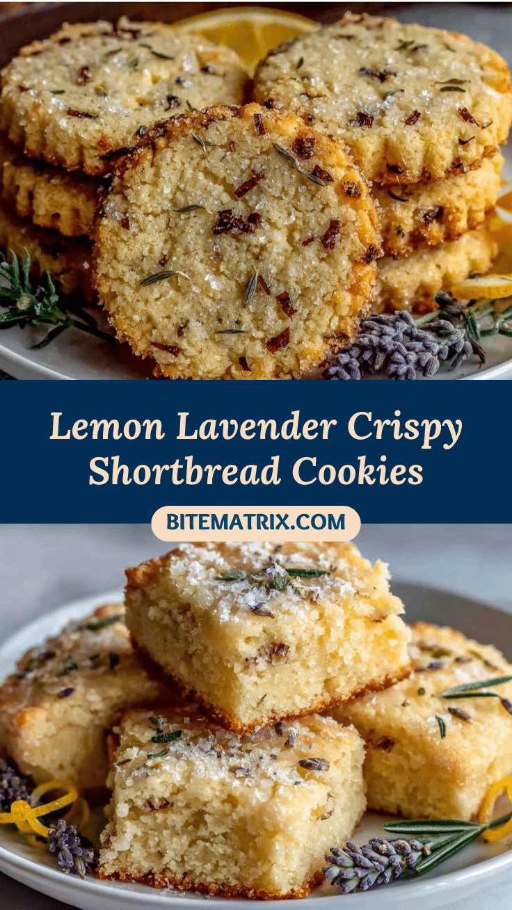 lemon lavender shortbread cookies recipe