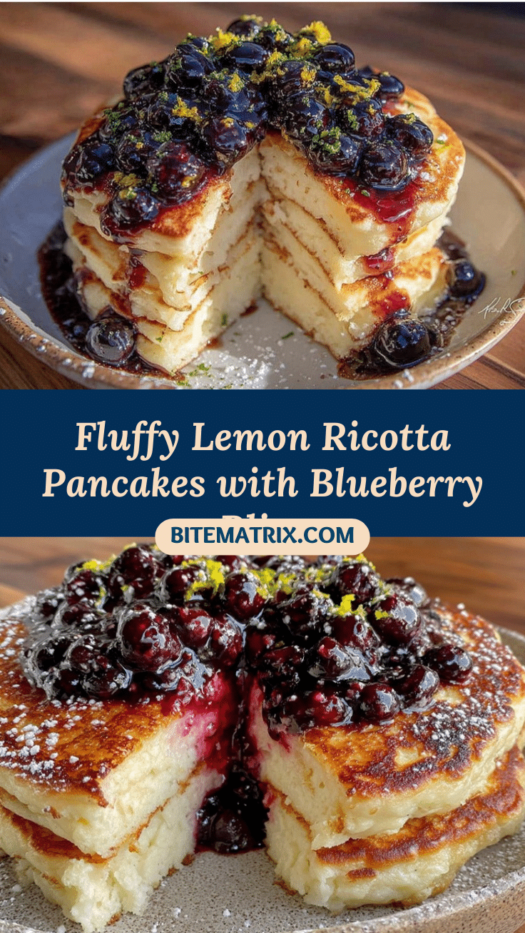lemon ricotta pancakes recipe