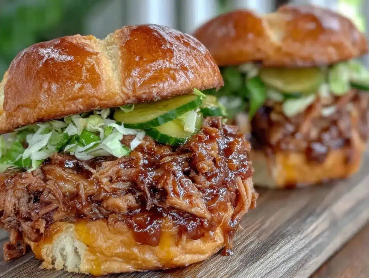Memphis-Style Pulled Pork Sandwiches preparation steps