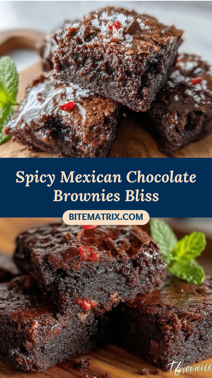 mexican chocolate brownies recipe