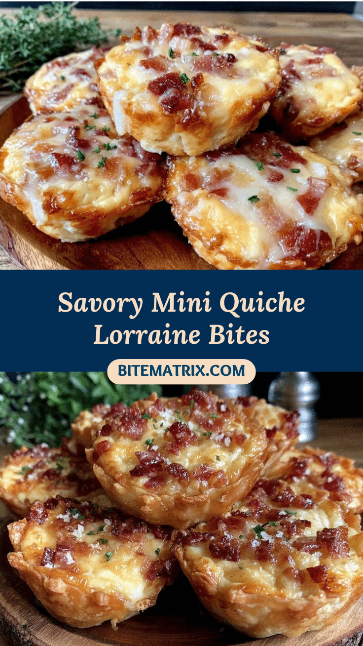 mini quiche lorraine bites recipe