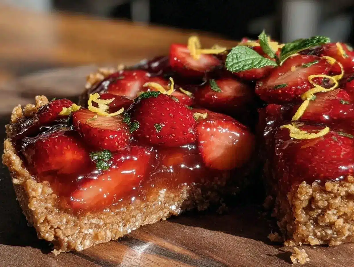 strawberry lemonade pie preparation steps