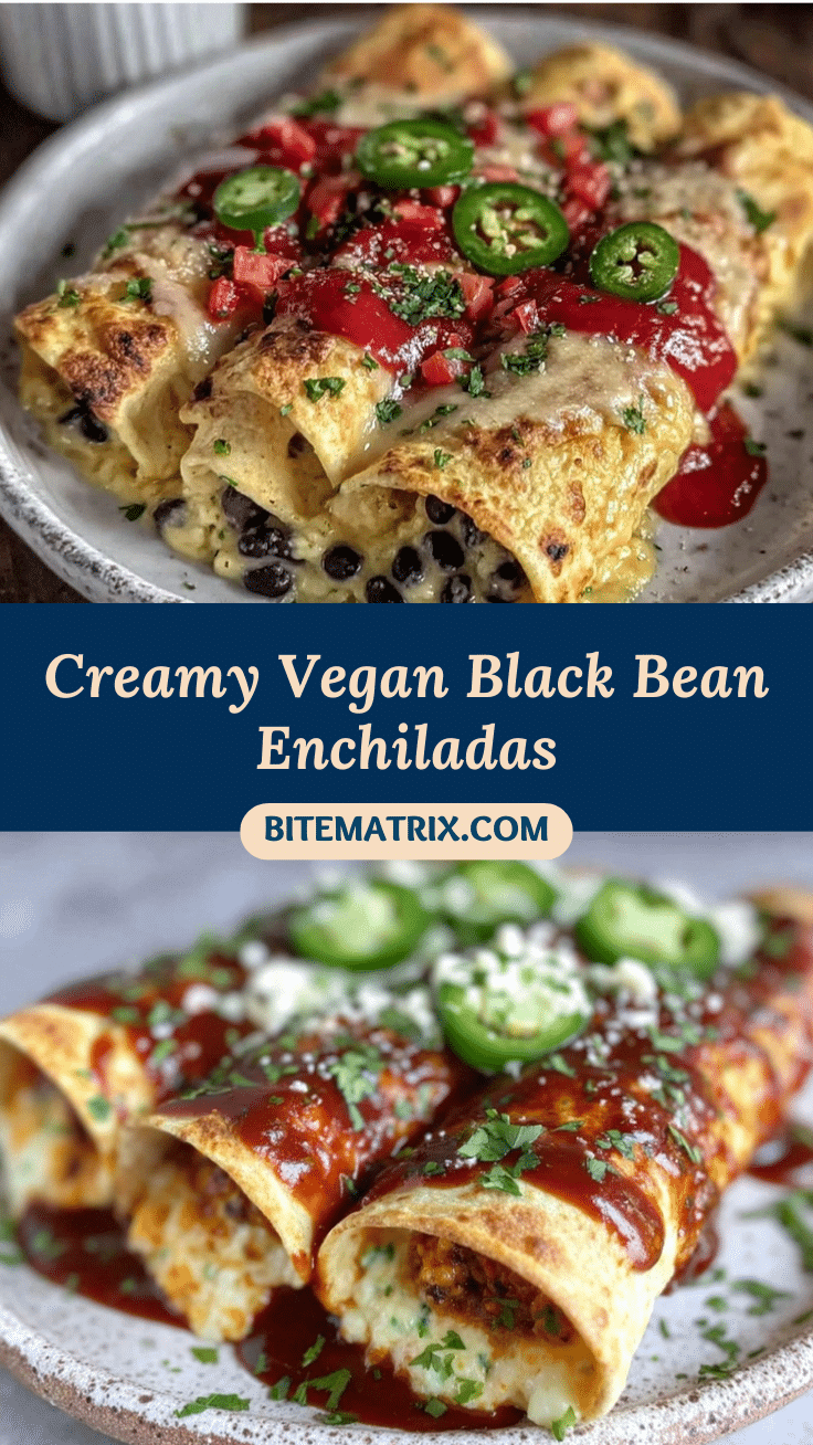 vegan black bean enchiladas recipe