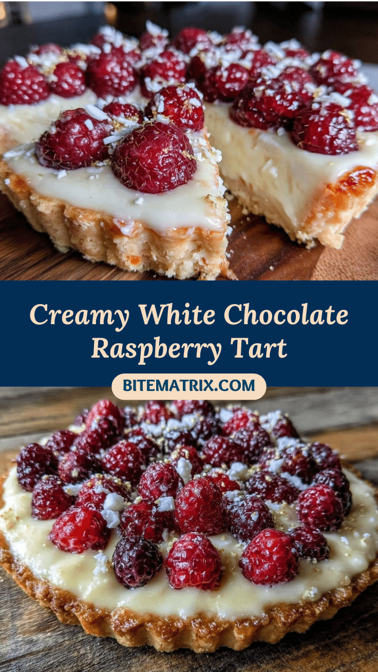 white chocolate raspberry tart recipe