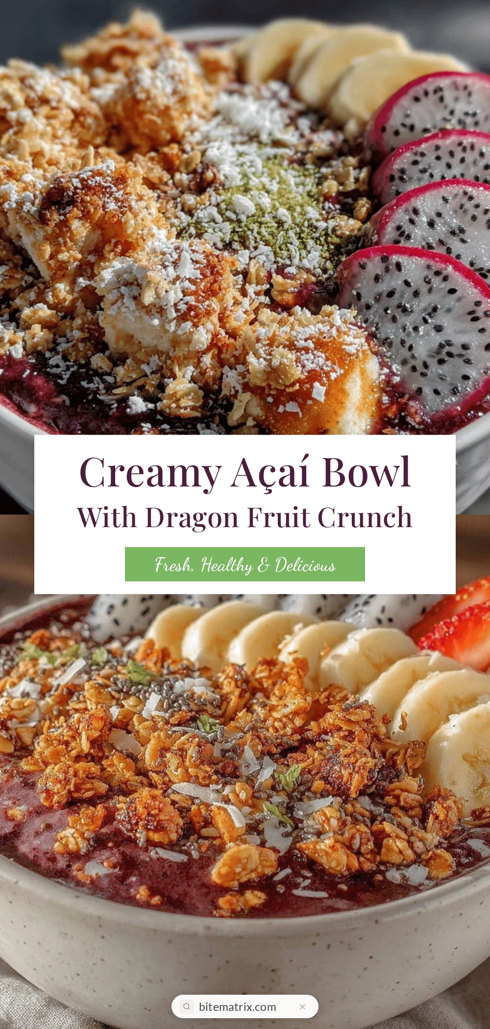 açaí smoothie bowl recipe