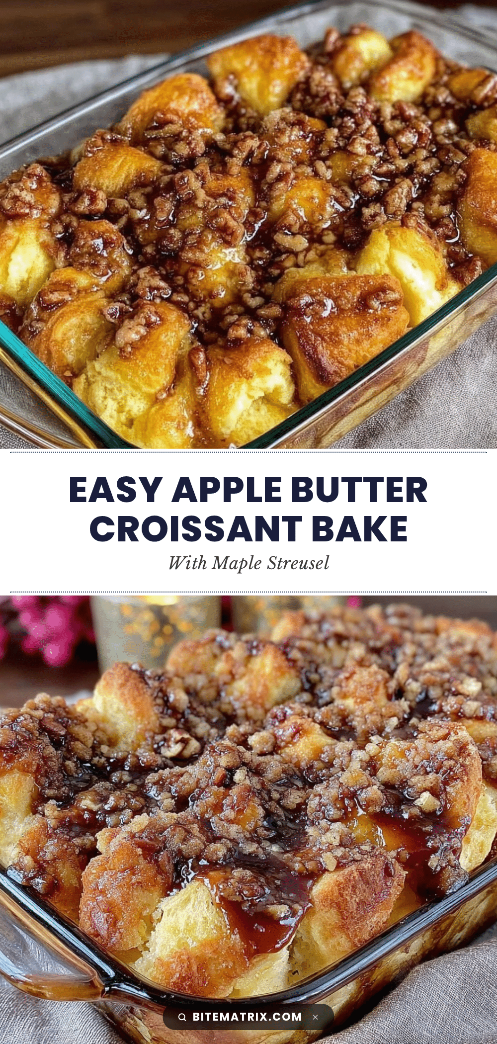 apple butter croissant bake recipe