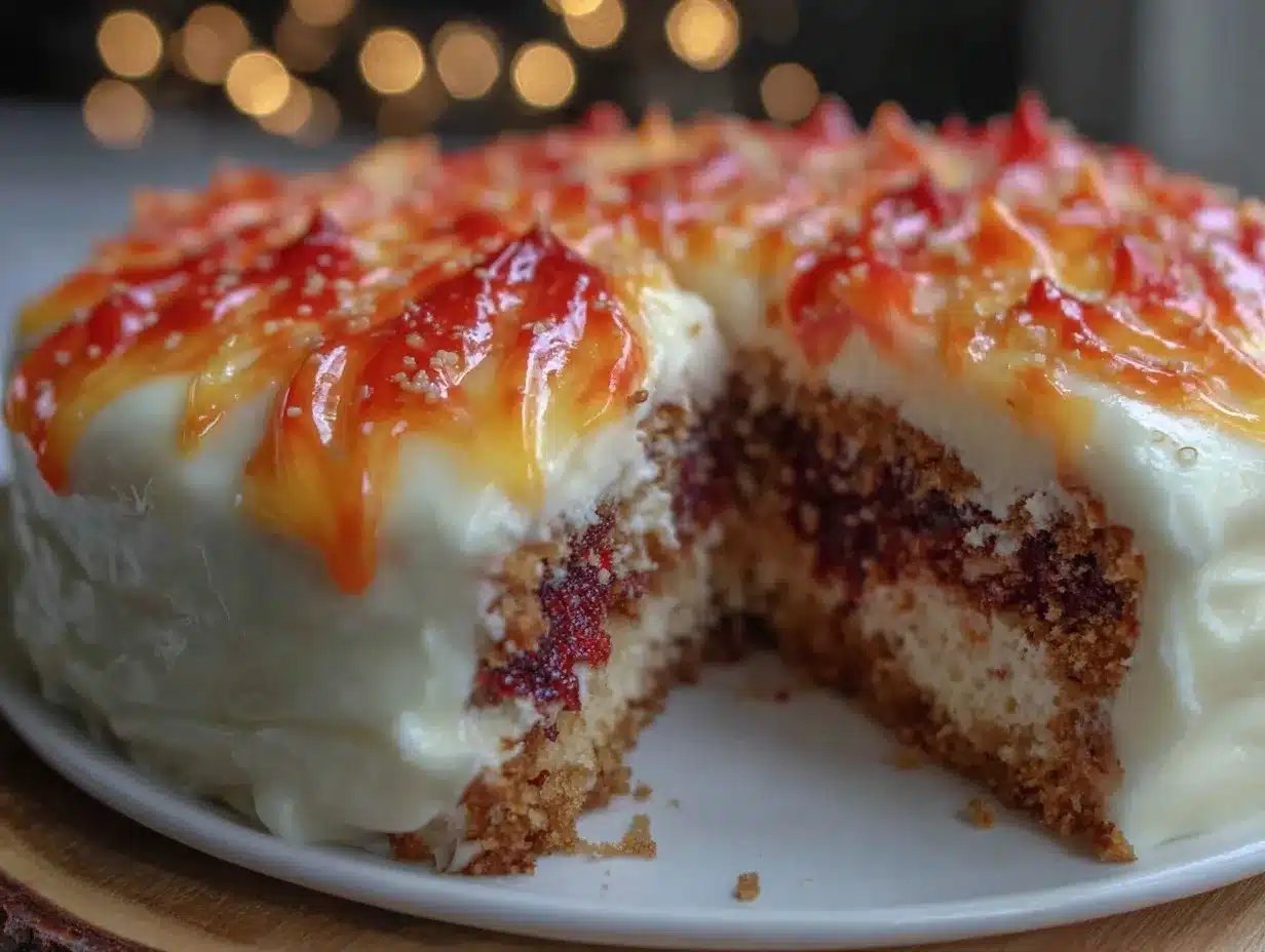 Aries fire sign birthday cake preparation steps