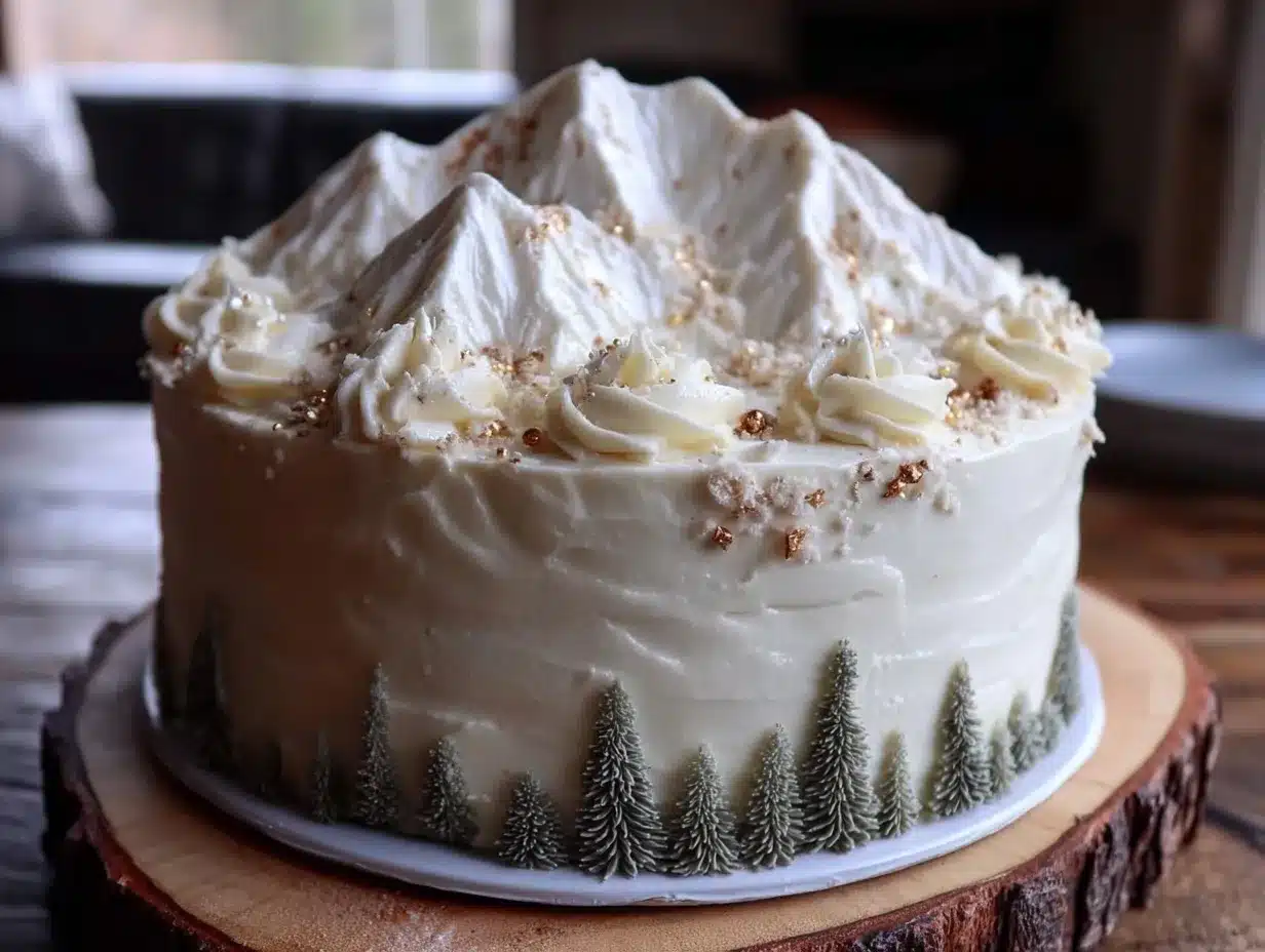 Capricorn birthday cake preparation steps
