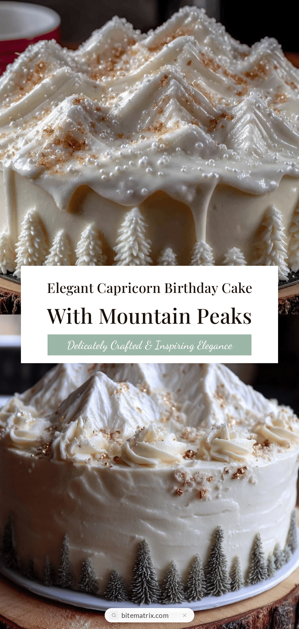 Capricorn birthday cake recipe