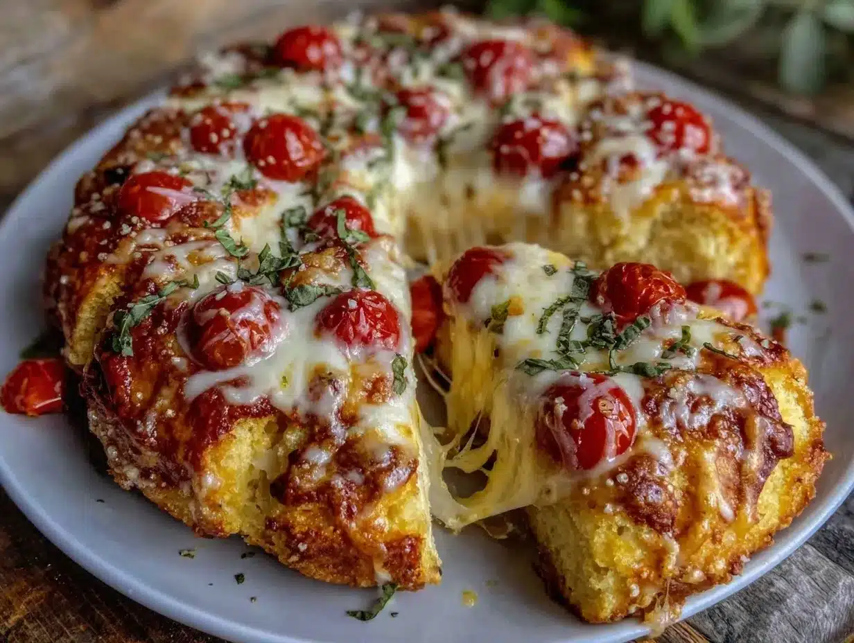 cheesy stuffed crust pizza preparation steps