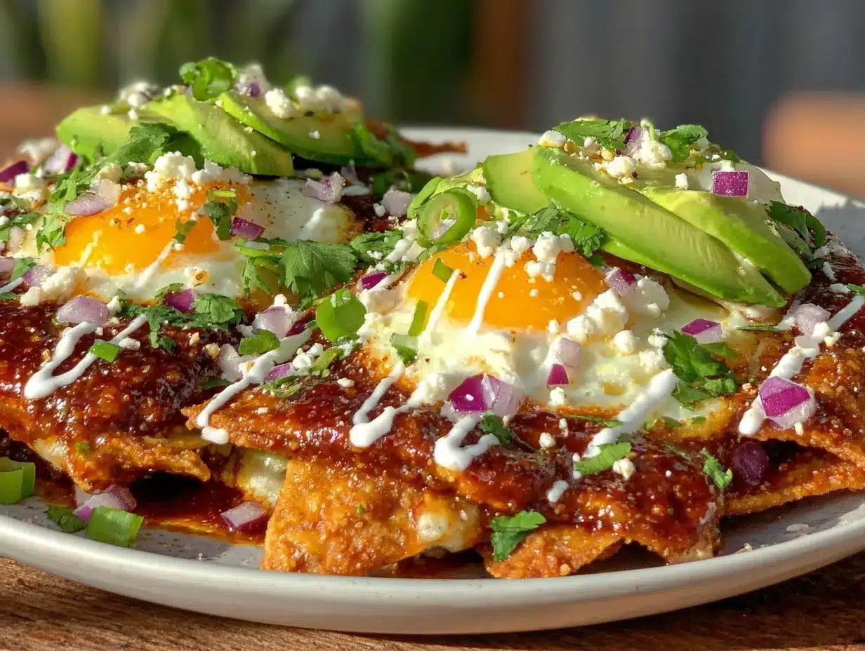 chilaquiles rojos recipe preparation steps