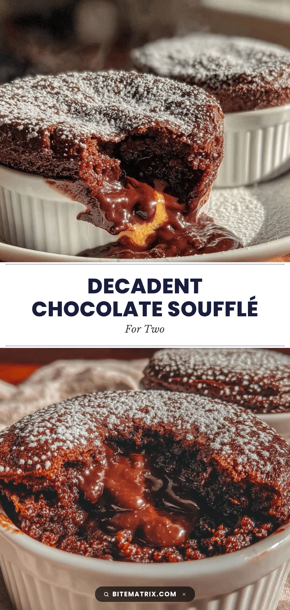 chocolate soufflé for two recipe