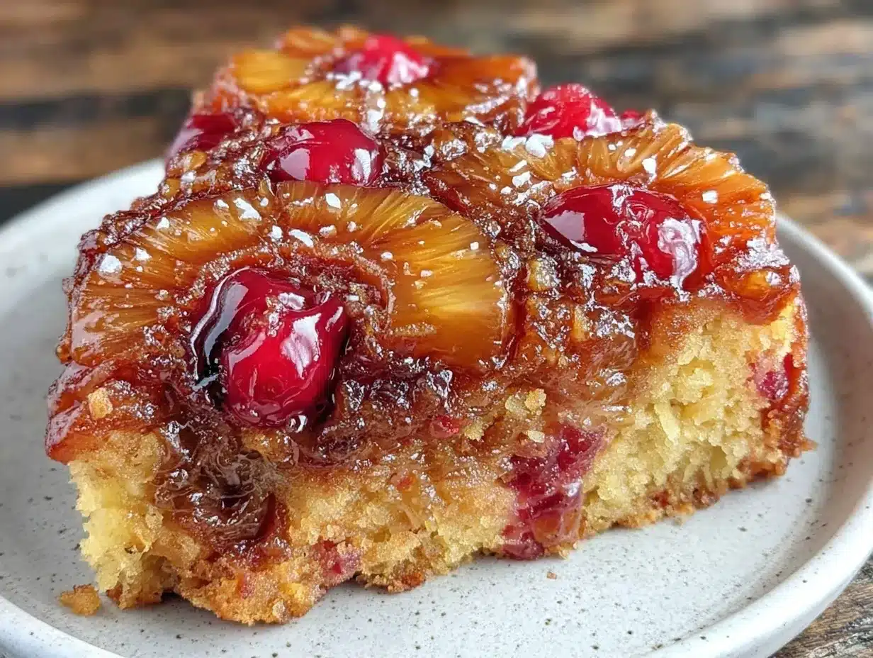 classic moist pineapple upside down cake preparation steps