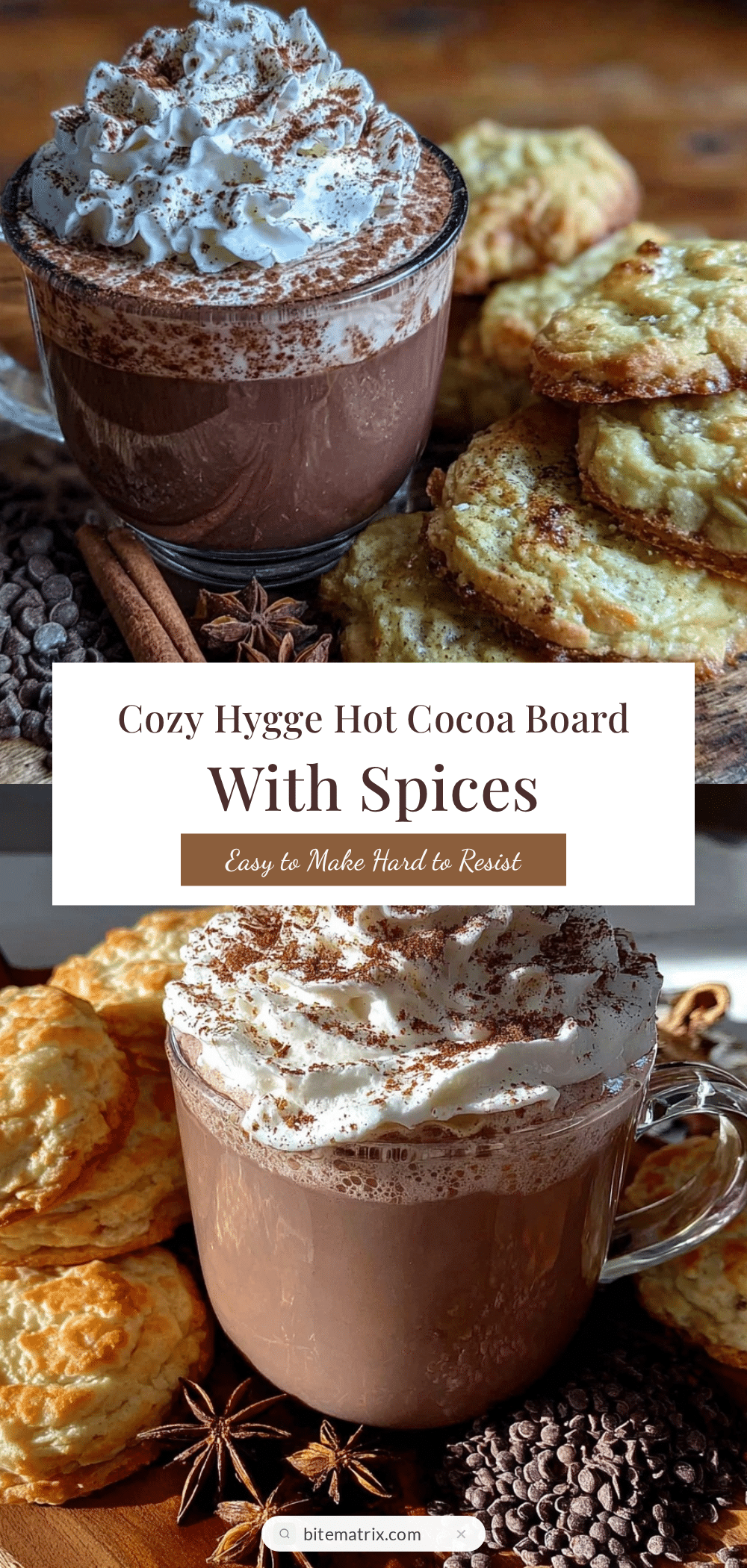 cozy hygge hot cocoa board recipe