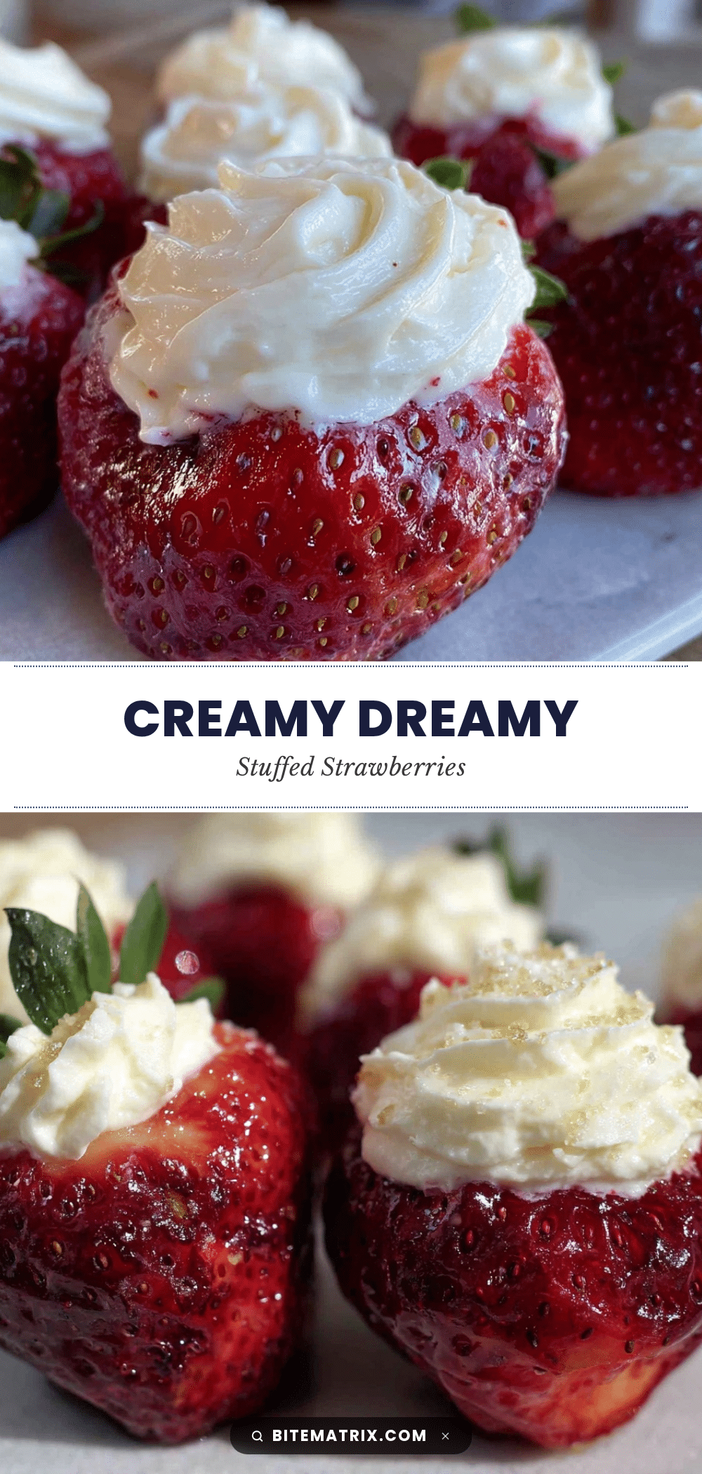cream cheese stuffed strawberries recipe
