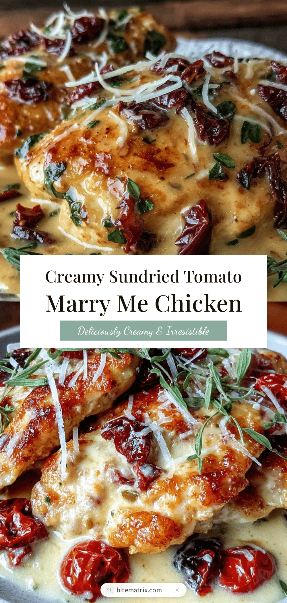creamy Marry Me chicken recipe