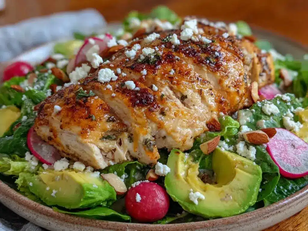 creamy rotisserie chicken salad - featured image