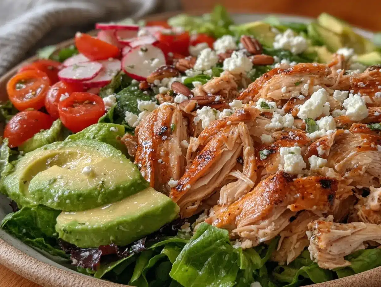 creamy rotisserie chicken salad preparation steps