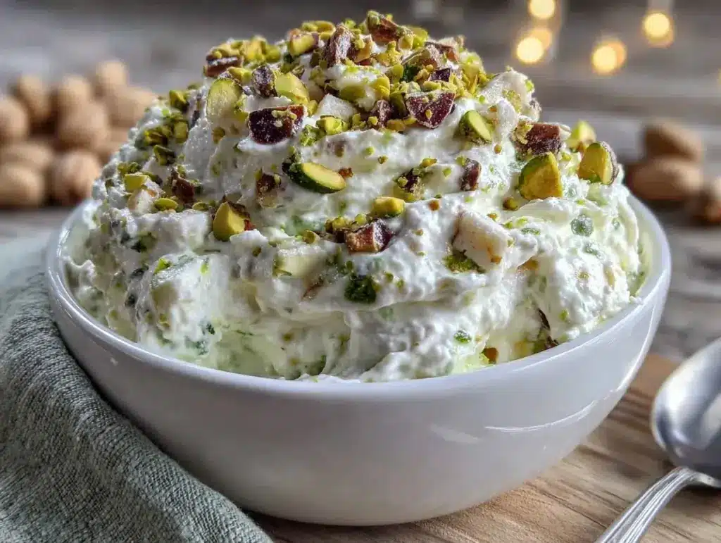 creamy Watergate salad - featured image