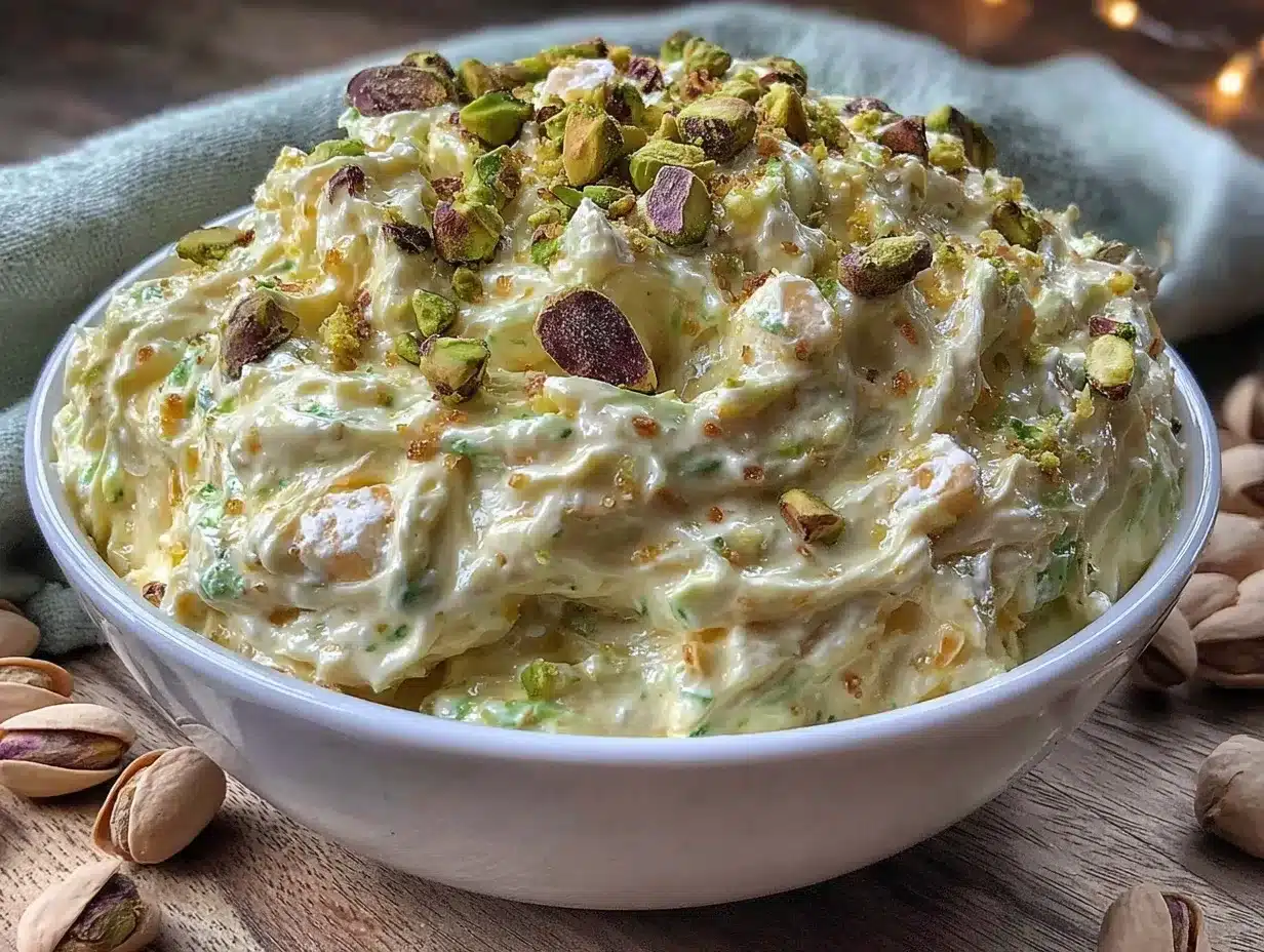 creamy Watergate salad preparation steps