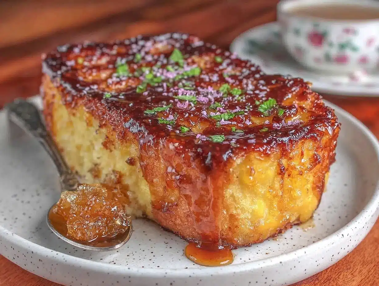 creme brulee french toast preparation steps