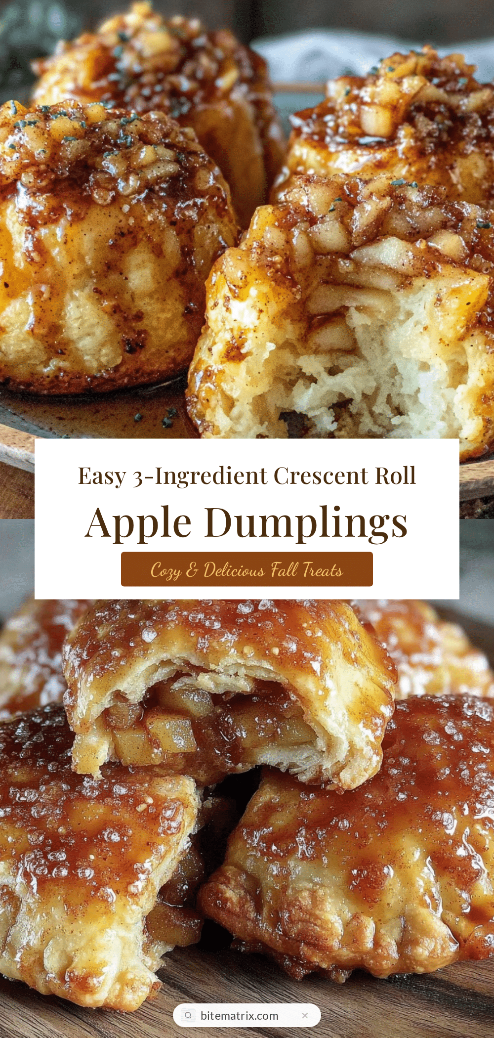 crescent roll apple dumplings recipe