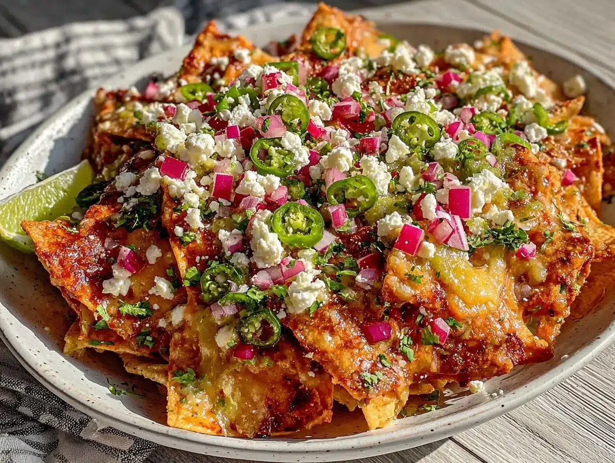 crispy chilaquiles verdes preparation steps