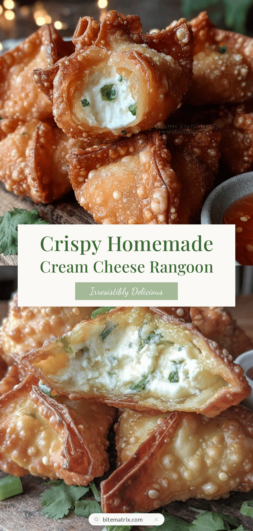 crispy cream cheese rangoon recipe