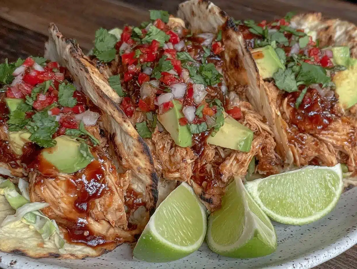 dump and go crockpot chicken tacos preparation steps