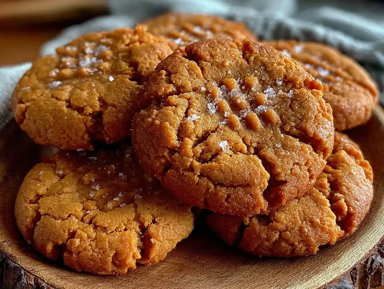 easy chewy peanut butter cookies preparation steps