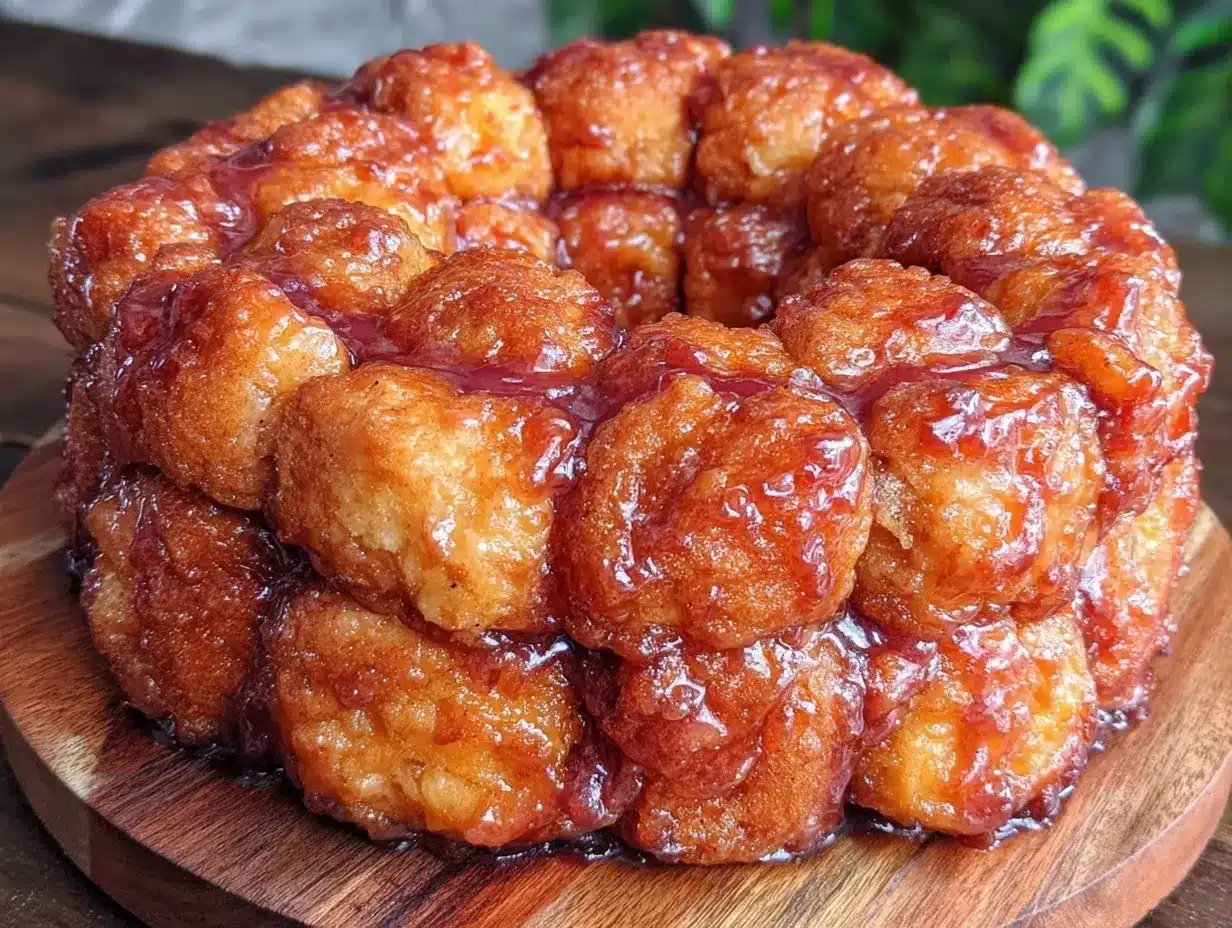 easy gooey biscuit dough monkey bread preparation steps