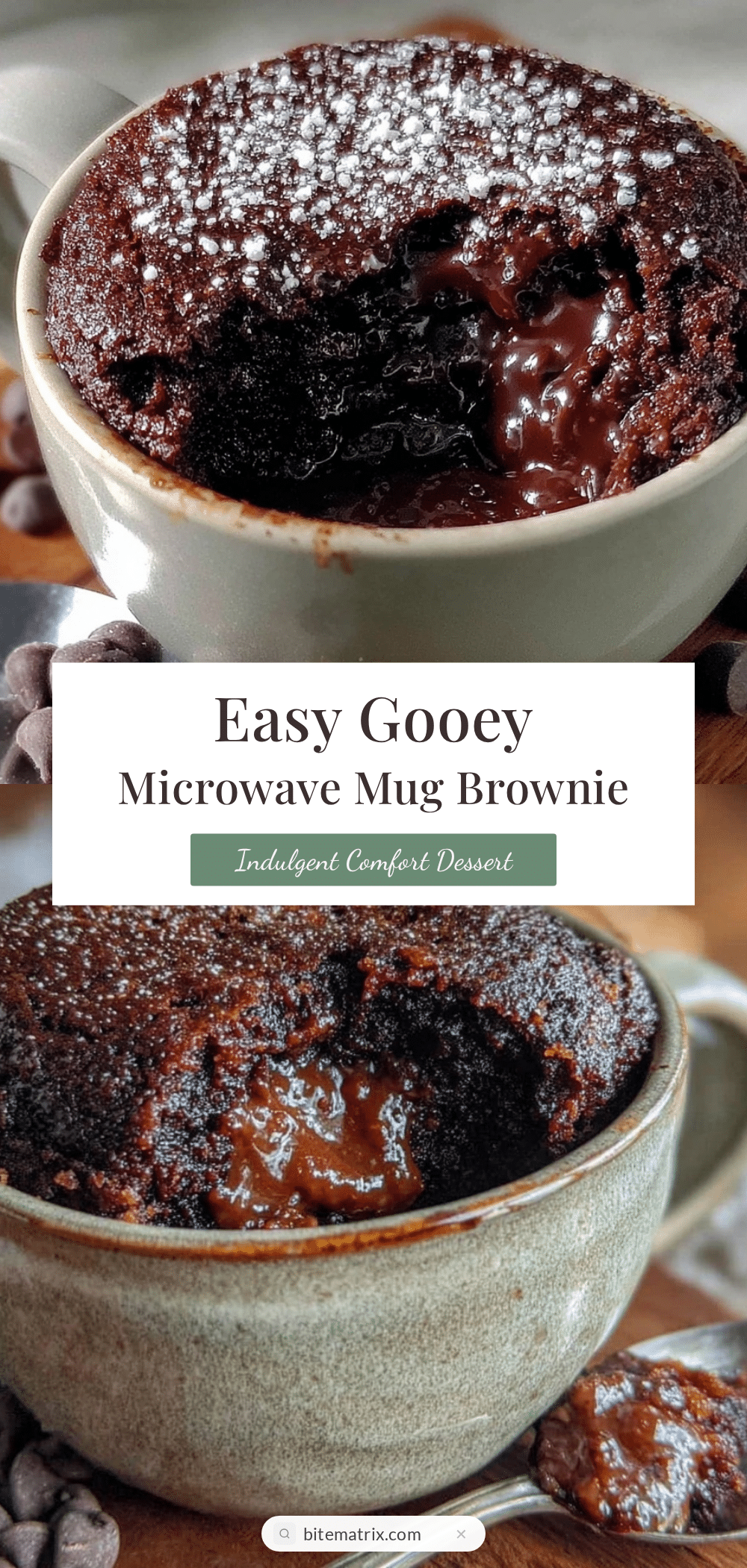 easy gooey microwave mug brownie recipe