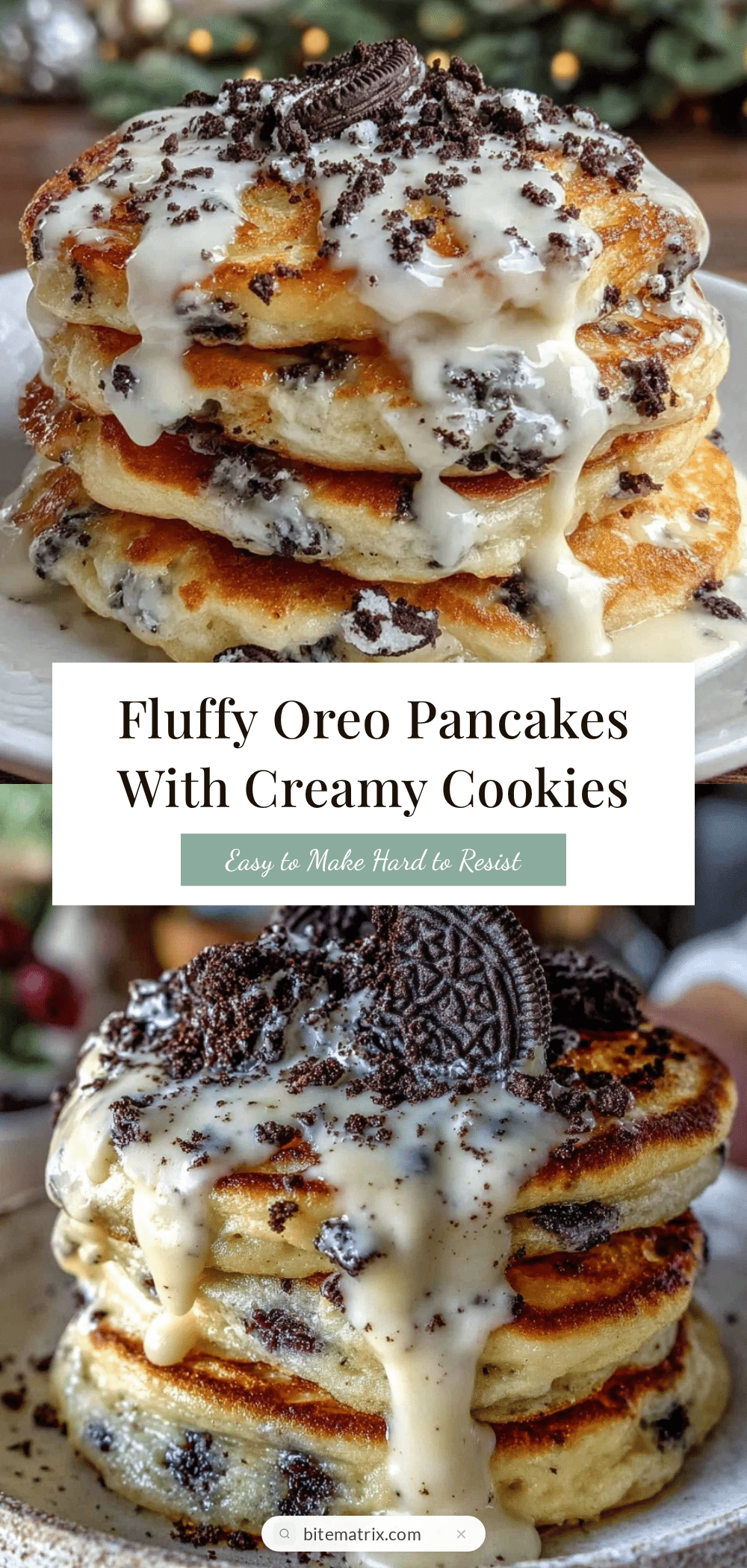 fluffy oreo pancakes recipe