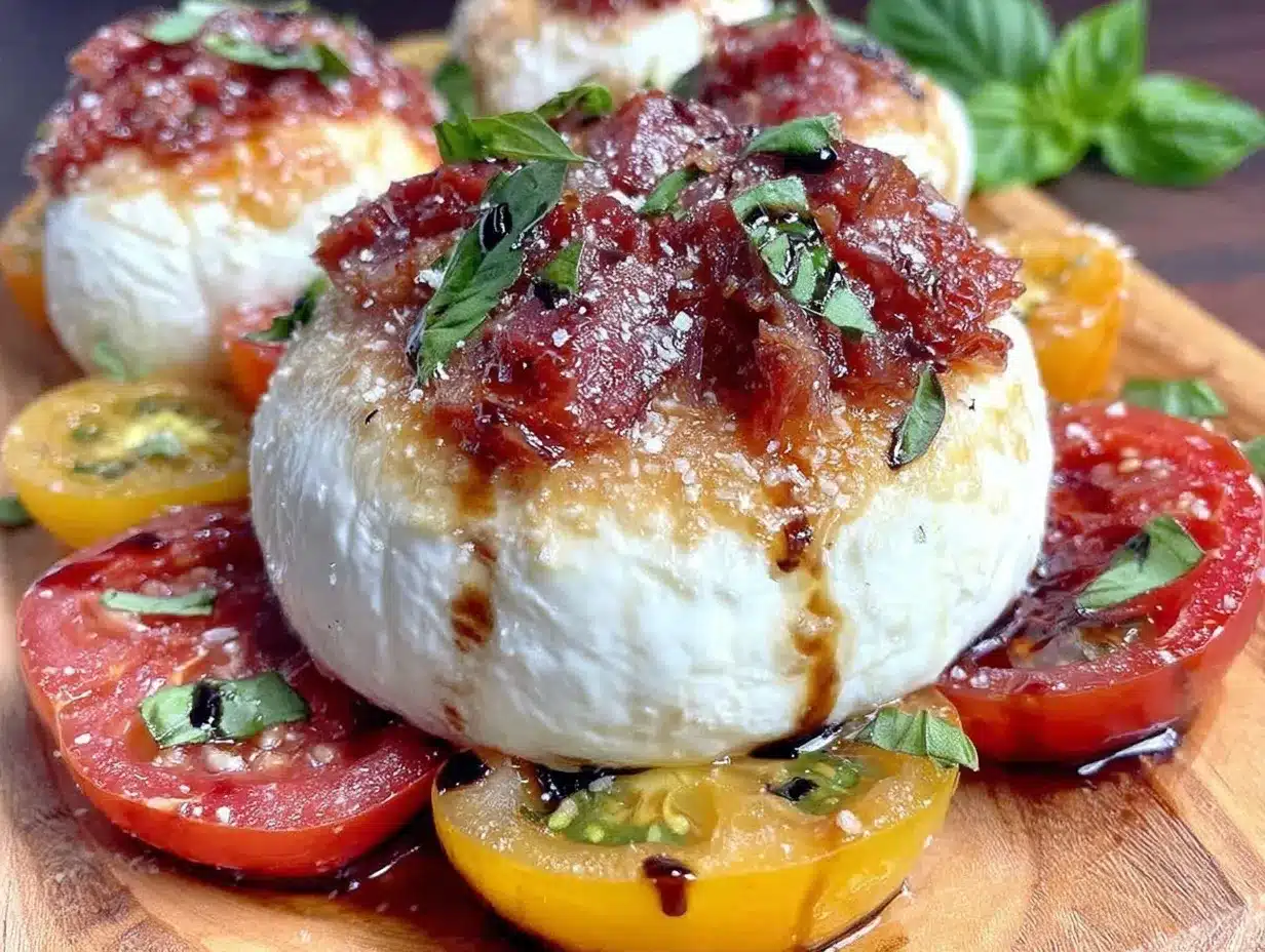 fresh homemade mozzarella burrata preparation steps