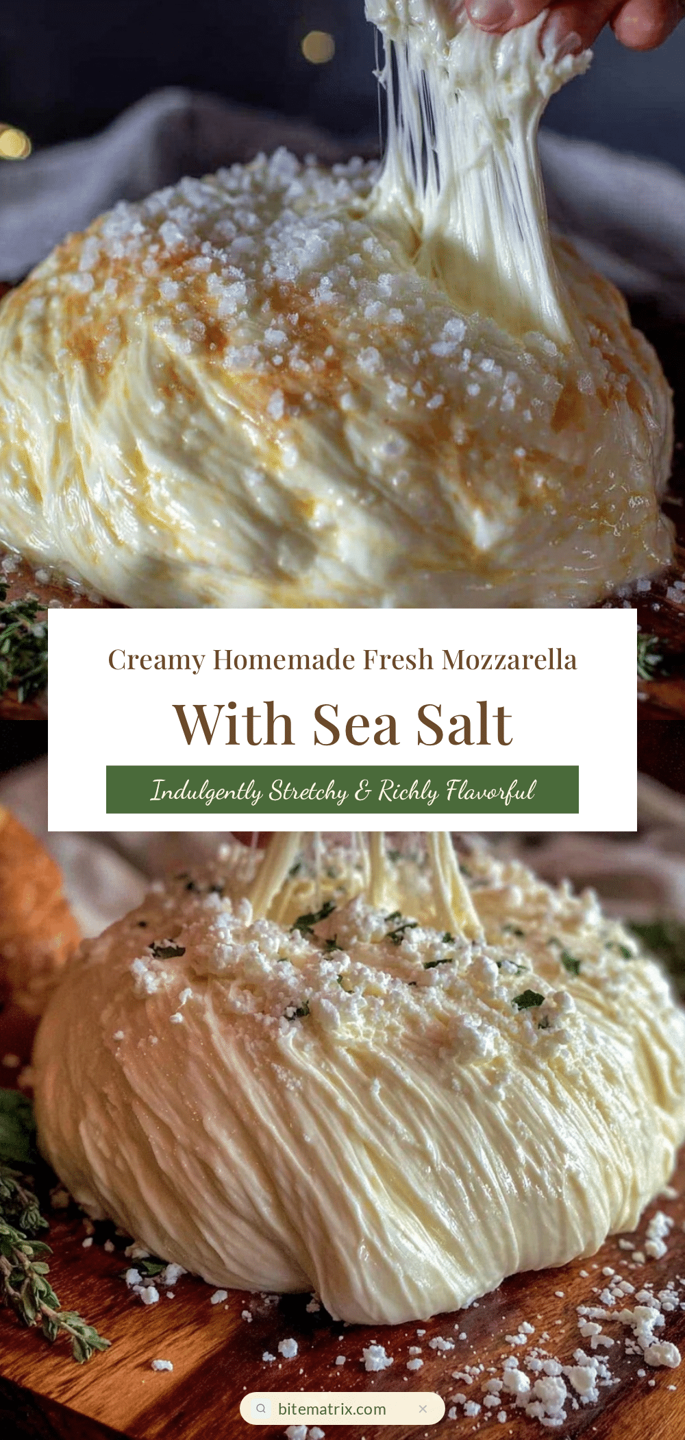 fresh homemade mozzarella recipe
