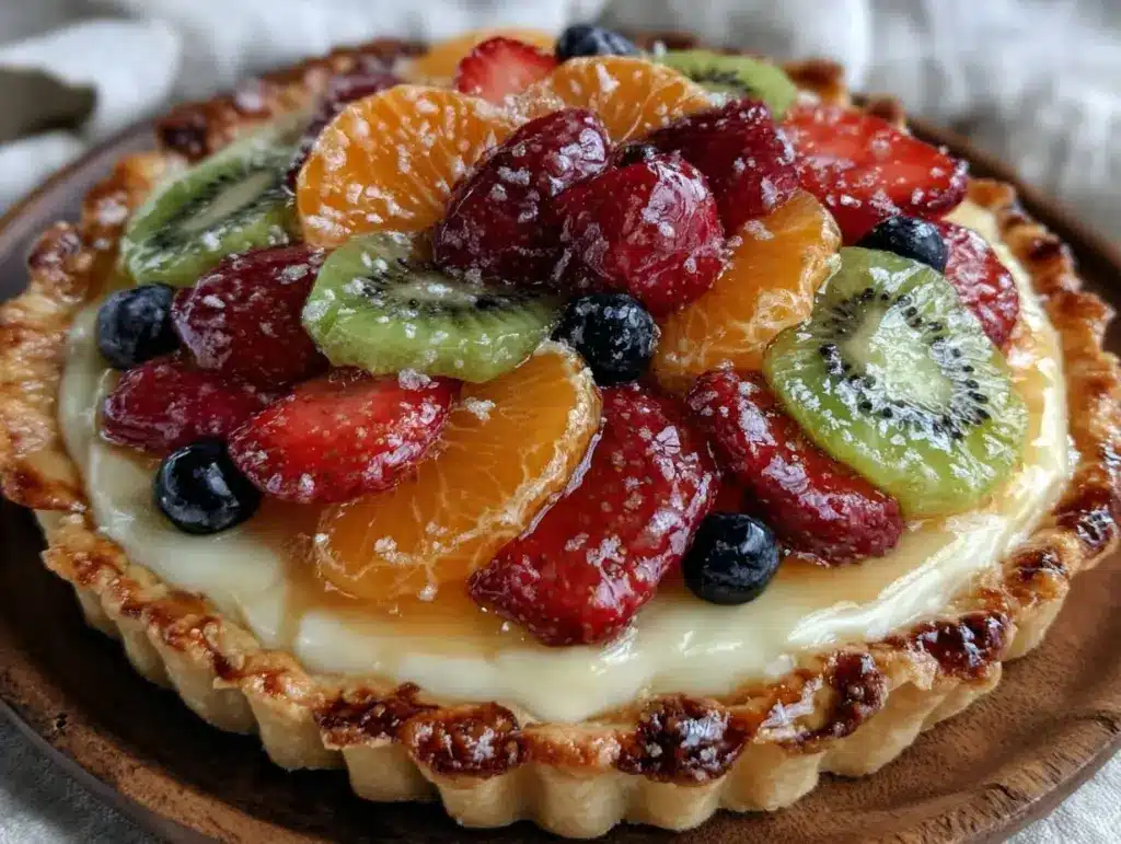 fruit tart recipe - featured image