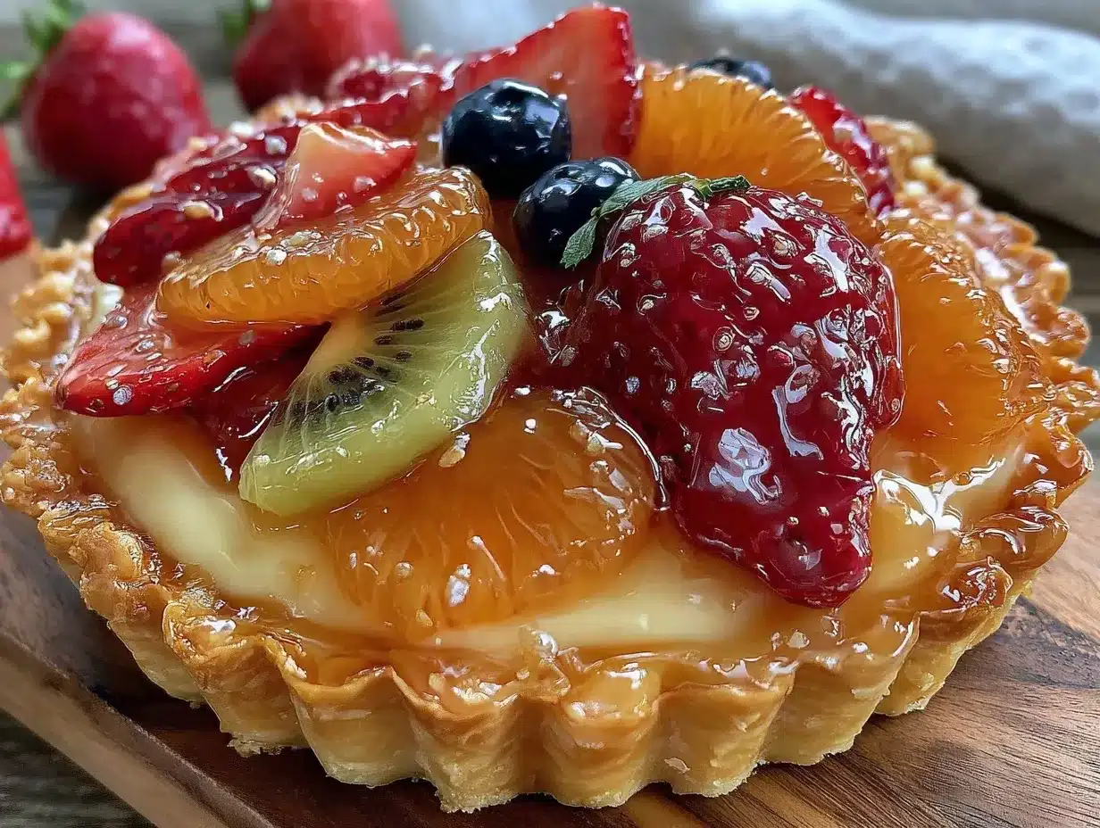 fruit tart recipe preparation steps