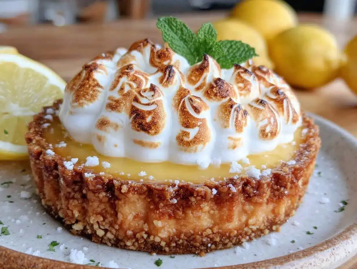 lemon curd tart preparation steps